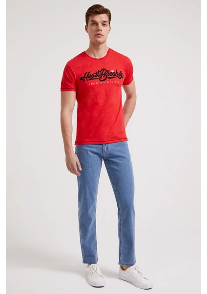 Lee Cooper Heartbreaker Erkek O Yaka T-Shirt