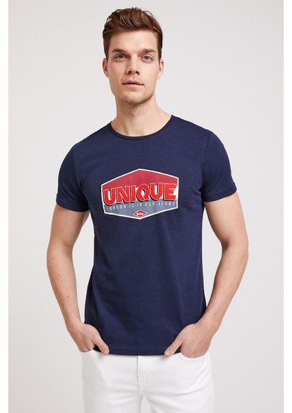 Unıque Erkek O Yaka T-Shirt