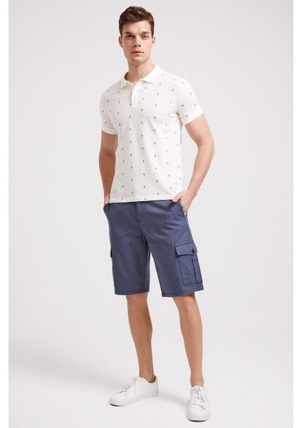 Lee Cooper Sail Ekru Polo Yaka T-Shirt