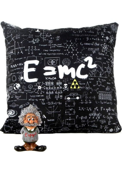 Einstein Biblo Einstein Yastık Hediye Seti