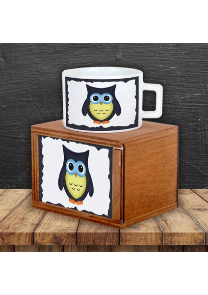 Sevgili Baykuş Ailesi Masa Gece Lambası Işıklı Biblo Baykuş Kutulu Kupa Üçlü Defter Hediye Seti modelleri