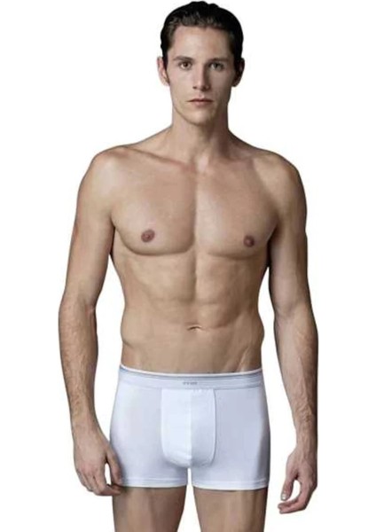 Erkek Compact Boxer 2'li Beyaz 008