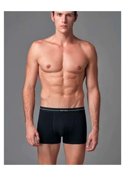 Gri, Siyah ve Lacivert Erkek Stretch Boxer 3lü Kutu 015
