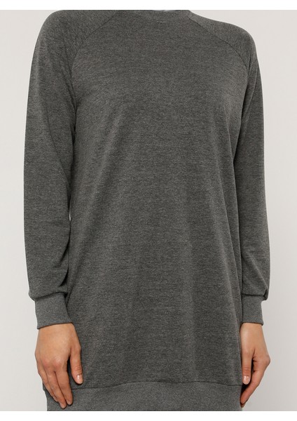 Basic Sweatshirt Antrasit indirimleri
