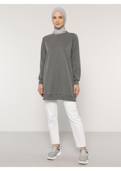 Basic Sweatshirt Antrasit