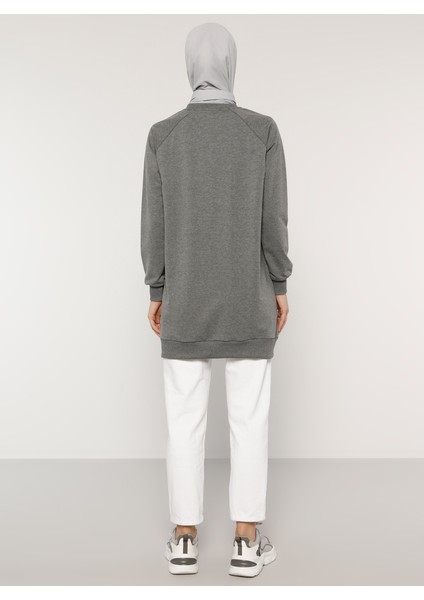 Basic Sweatshirt Antrasit fırsatları