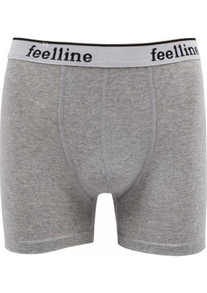 6'lı Feelline Likralı Erkek Boxer
