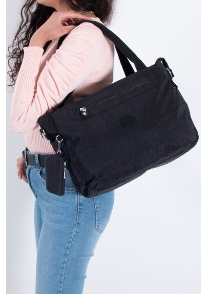 Nas 1015 Krinkıl Kadın Omuz Ve Çapraz Çanta Siyah modelleri