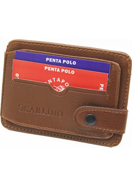 Penta Polo Carlino Patlı Mini Kartlık Cüzdan Yan Model