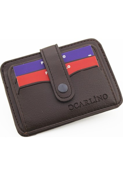 Penta Polo Carlino Üstten Patlı Mini Kartlık Cüzdan Yan Model