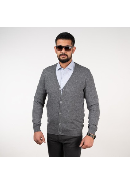 Slimfit Erkek Triko Hırka