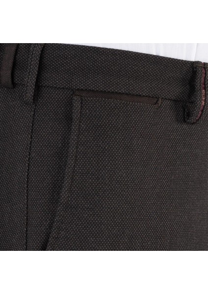 Dokulu Regular Fit Gabardin Pantolon