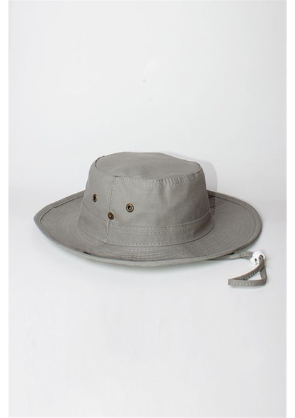 Gri Outdoor Safari Şapka