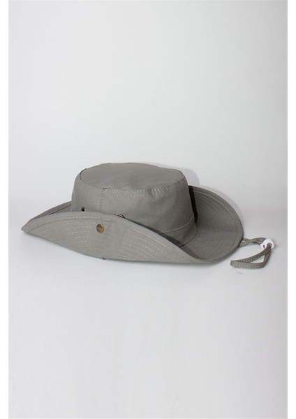 Gri Outdoor Safari Şapka