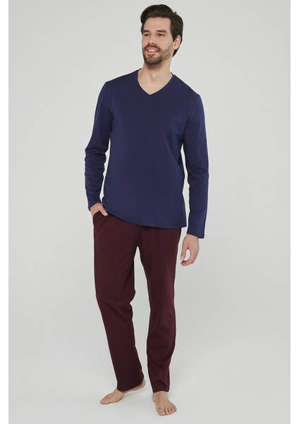 Çok Renkli Abstract Pijama Takımı