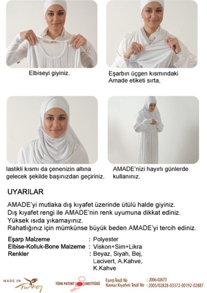 Namaz Elbisesi  Amade