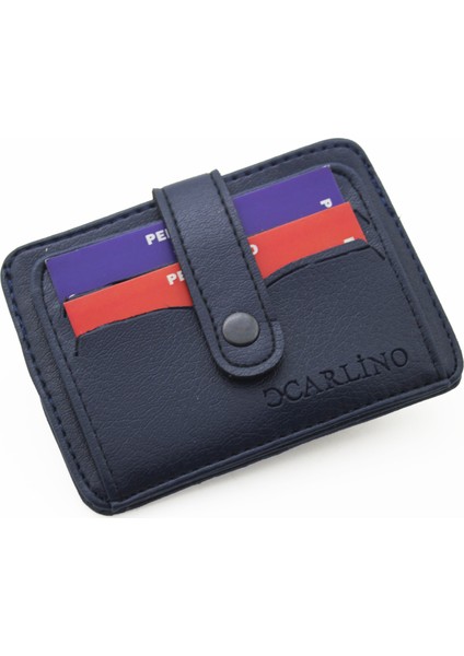 Üstten Patlı Mini Kartlık Cüzdan Yan Model