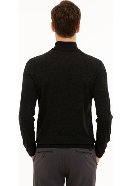 Balıkçı Yaka Basic Kazak