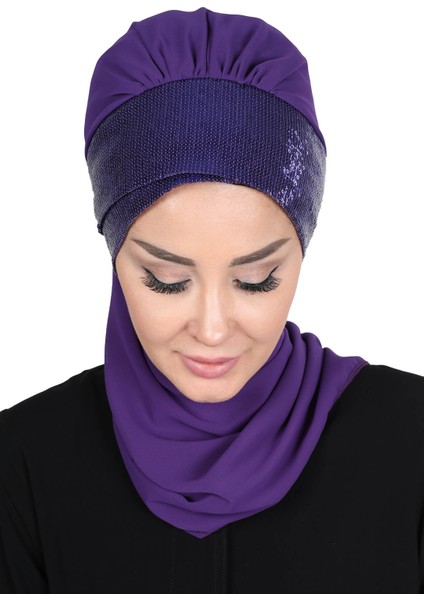 Şifon Hazır Türban modelleri