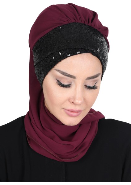 Şifon Hazır Türban