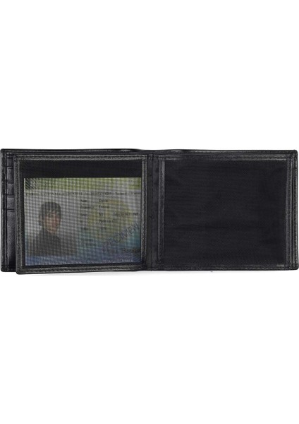 Aka DeriDüz Siyah - Büyük Boy Deri Erkek Cüzdanı 616 modelleri