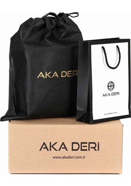 Parlak Kahve - Deri Portföy Çantası 132