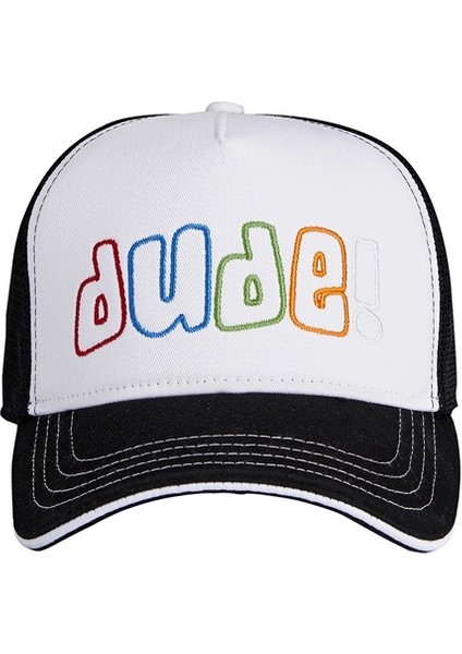 Dude Kirik Beyaz Şapka