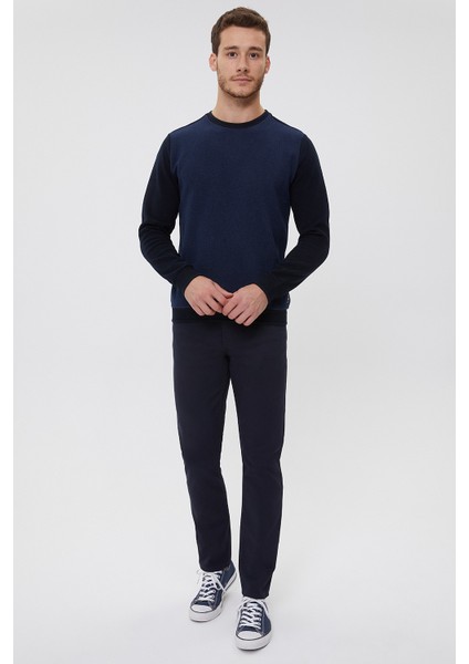 Newdıagonal Erkek O Yaka Sweatshirt