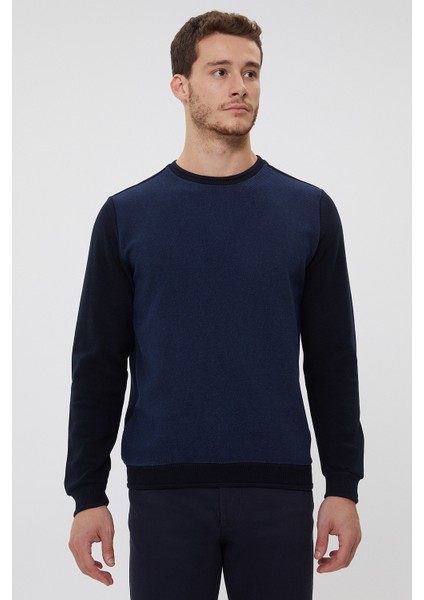 Newdıagonal Erkek O Yaka Sweatshirt