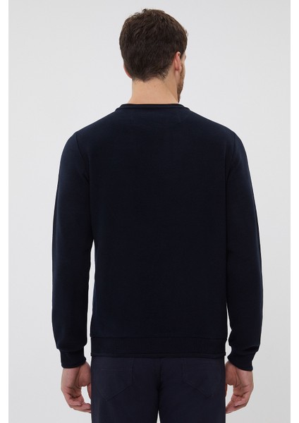 Newdıagonal Erkek O Yaka Sweatshirt