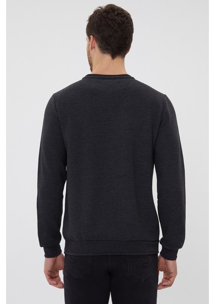 Newdıagonal Erkek O Yaka Sweatshirt