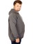 Erkek Sweatshirt Kapşonlu Zippered Basic 20543 Anramelanj 3