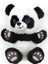Kardeşim ve Ben Sevimli Panda 28 cm Afacan Panda 15 cm Peluş Oyuncak Hediye Seti 2