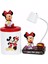 Minnie Mouse Işıklı Biblo Masa Gece Lambası Mickey Mouse Minnie Mouse Kalemlik Hediye Seti 1