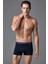 Gri, Siyah ve Lacivert Erkek Stretch Boxer 3lü Kutu 015 1