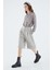 Piliseli Bermuda Gri Pantolon-K2112055-101 2