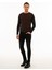 Erkek Antrasit Melanj Slim Fit Bisiklet Yaka Triko Kazak 50233737-VR081 5