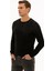 Erkek Siyah Slim Fit Triko Kazak 50227828-VR046 3