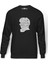 Sherlock İmpossible Baskılı Erkek Örme Sweatshirt Uzun Kol 1