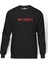Mr Robot Baskılı Erkek Örme Sweatshirt Uzun Kol 1