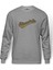 Riverdale Riverdale High School Baskılı Gri Melanj Erkek Örme Sweatshirt Uzun kol 1