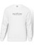 The Haunting Of Hill House Yazi Baskılı Beyaz Erkek Örme Sweatshirt Uzun kol 1