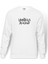 The Umbrella Academy Yazi Baskılı Beyaz Erkek Örme Sweatshirt Uzun kol 1