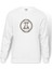 14 Mart Dünya Pi Günü Dj Baskılı Beyaz Erkek Örme Sweatshirt Uzun kol 1