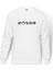 Led Zeppelin Rock Baskılı Beyaz Erkek Örme Sweatshirt Uzun kol 1