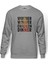 Pubg Wınner Kadın Baskılı Gri Melanj Erkek Örme Sweatshirt Uzun kol 1