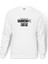 Rainbowsix Baskılı Beyaz Erkek Örme Sweatshirt Uzun kol 1