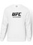 Ultimate Fighting Championship Baskılı Beyaz Erkek Örme Sweatshirt Uzun kol 1