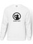 GAME OVER Baskılı Beyaz Erkek Örme Sweatshirt Uzun kol 1