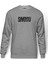 Shady XV Classic Baskılı Gri Melanj Erkek Örme Sweatshirt Uzun kol 1